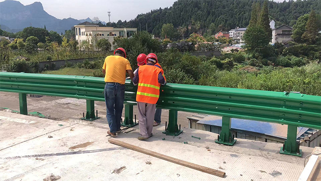 邵阳高速公路护栏板的维护确保道路安全的关键环节